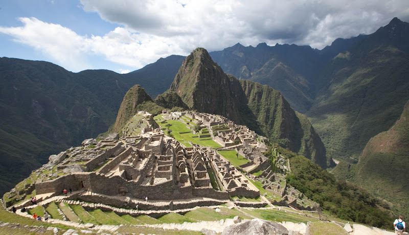  Panorama of Machu Picchu, built by the Incas as an estate for their emperor 1450 but abandoned a century later during the Spanish Conquest.