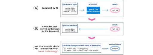 Fig.1 Judgment and explanation by AI