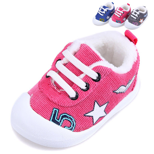Title 4, Infant Plus Velvet Thick Warm Cotton Shoes for ...