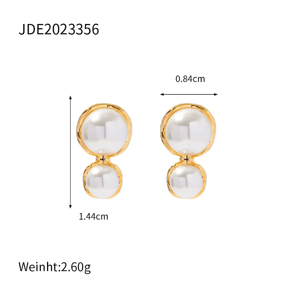 Elegantes pendientes de perlas vintage estilo francés con aguja de plata 925, perfectos para añadir sofisticación y brillo a tu look.