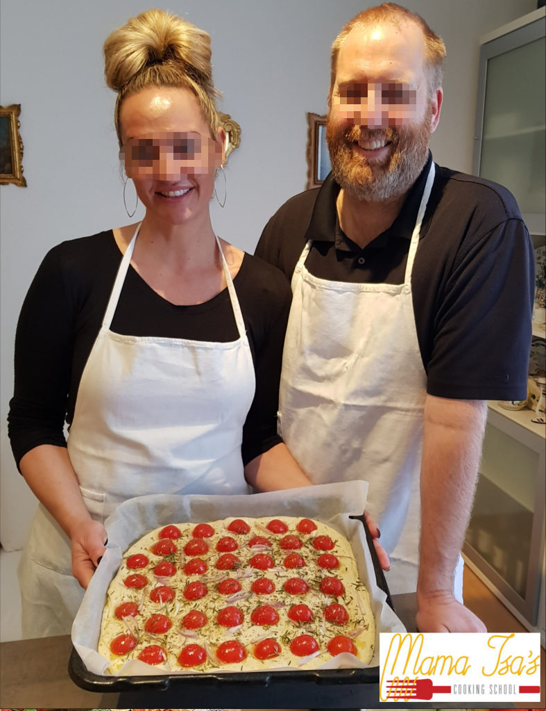 Gluten free focaccia class