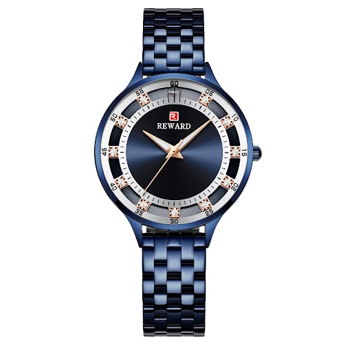 Title 3, Fashion Steel Belt Quartz Diamond Womens Watch...