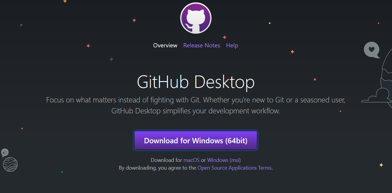 Github のデスクトップアプリ