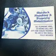 Murdock Plumbing and Property Maintenance Logo