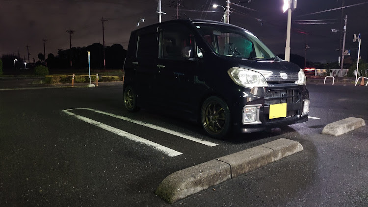 タントエグゼカスタムの通勤車・納車されました・L455S・タントエグゼカスタムRS・ホイール交換に関するカスタム事例の投稿画像5枚目
