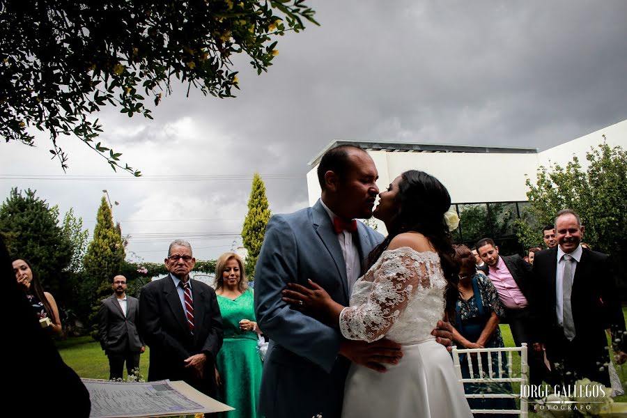 Wedding photographer Jorge Gallegos (jorgegallegos). Photo of 27 May 2019
