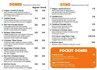 Doner & Gyros menu 3