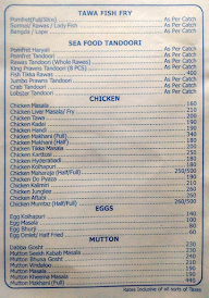 Harsh food point menu 3