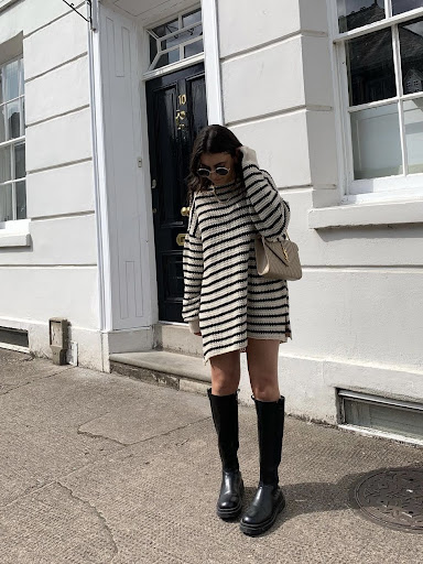 Title 8, Lazy Style Knit Sweater Thin Style Fashion West...