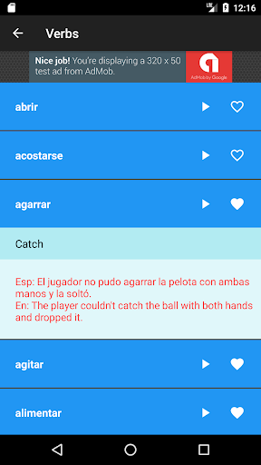 Learn Spanish Free Offline Audio Dictionary