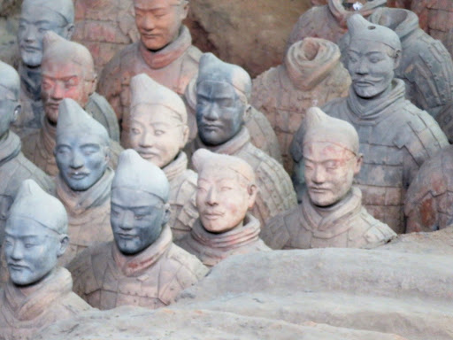 Terracotta Warriors of Xi'an China 2016