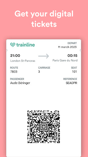 Trainline: Train travel Europe screenshot #4