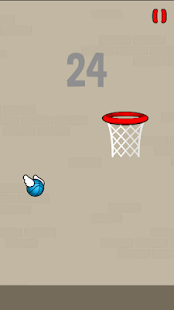 Flappy Ball - Ball through the Basket - náhled