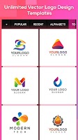 Logo Designer and Brand Maker Screenshot