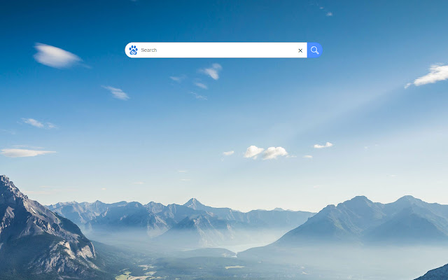 Blank new tab page chrome extension