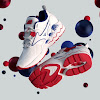 wave rider 1 "time" wht/red/blu