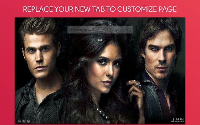 Tvd Wallpaper HD Custom New Tab