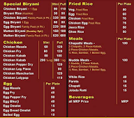 Rajkumar Biryani menu 1