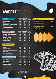 The Waffling Station menu 1