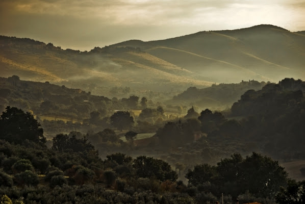 L'alba nelle campagne laziali di miyomo