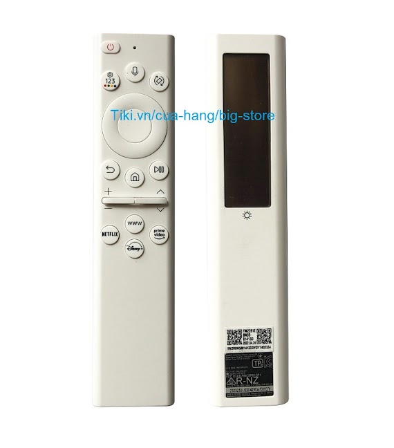 Remote Tv Dành Cho Samsung Nhận Giọng Nói Điều Khiển Tivi Qled 8K 4K Dùng Năng Lượng Mặt Trời Bn59 - 01413D