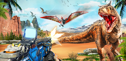 Download Wild Dino Hunting 3D: Gun Game android on PC