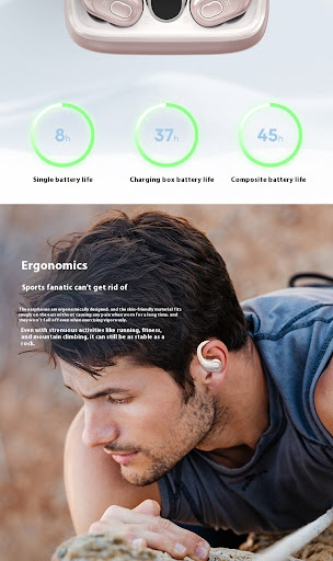 Title 4, Stereo Noise Reduction Sports Waterproof Ear Ha...