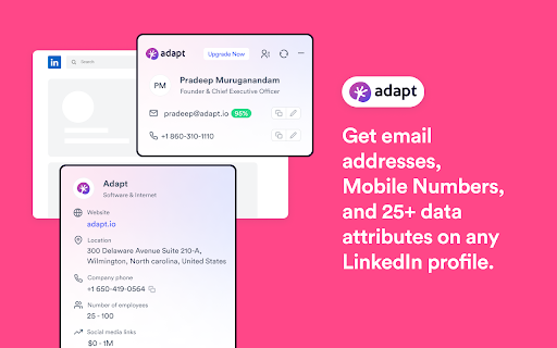 Adapt - Find Emails On Websites