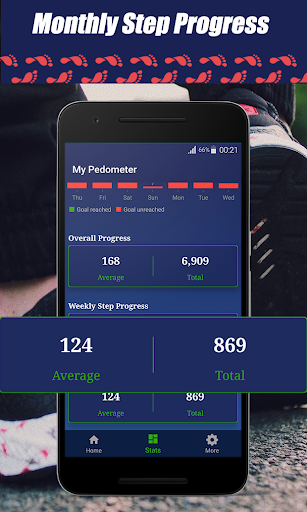 Free Pedometer  Calorie  Step Counter App