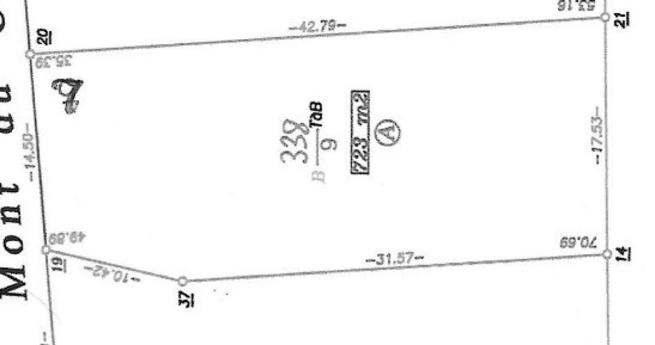 Vente terrain  723 m² à Niederbruck (68290), 58 225 €