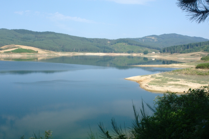 Lago Ampollino, estate in Sila di michy