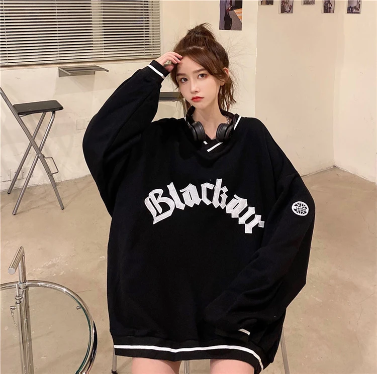 Title 23, Dames Letter Fleece Colorblock Baseballjack V-h...