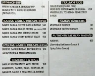 Saras menu 1