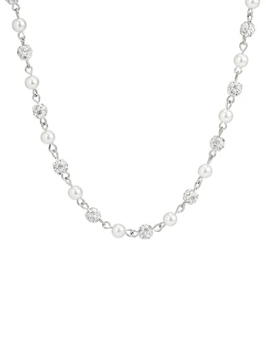 Men's Patchwork Pearl Hip Hop Neckl - 3