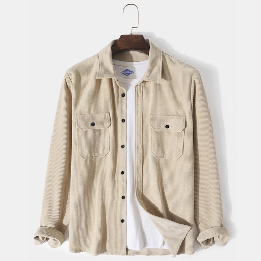 Title 13, Versatile corduroy long sleeve shirt for everyd...