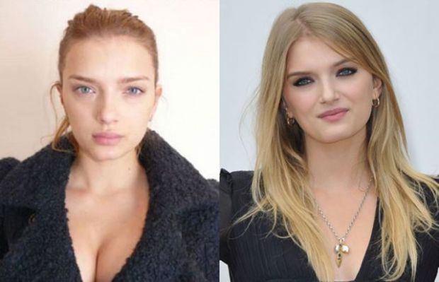 Ünlü Modellerin Makyajsız Halleri - Lily Donaldson