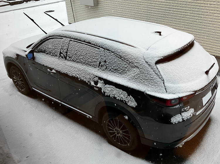 CX-8の洗車・冬・雪・アルファコートプラスに関するカスタム事例の投稿画像1枚目