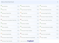 Sai Food Court menu 3