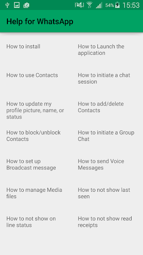 Tips and Tricks for Whatsapp