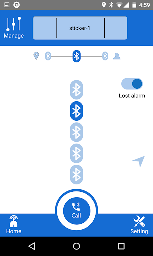 Sticknifind Bluetooth