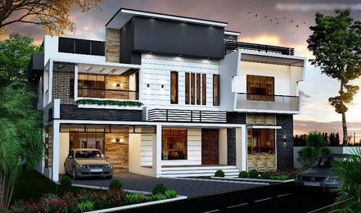 Two Storey Minimalist House Design
