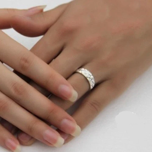 Title 4, Gypsophila koppelring S925 sterling zilver armb...