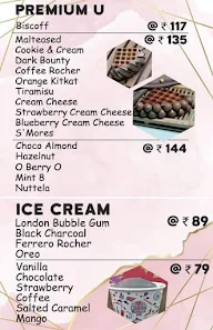 London Bubble Co. menu 2