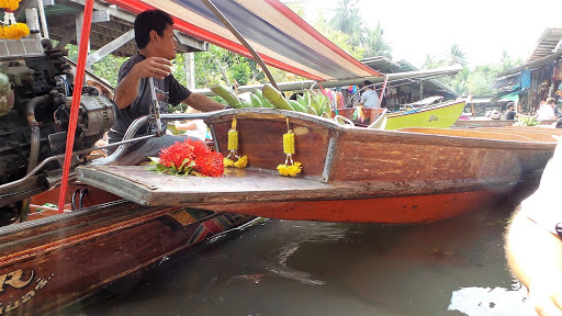 Damnoen Saduak Floating Market Thailand 2016