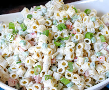 A fantastic and basic macaroni salad for just about any occasion. What makes this is a little different is the dressing. Add this to your BBQ menu.
