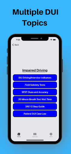 Screenshot Alpha Cop - Case Law Guide