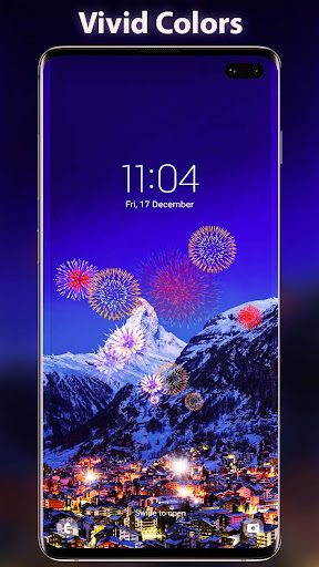 Screenshot Fireworks Live Wallpaper