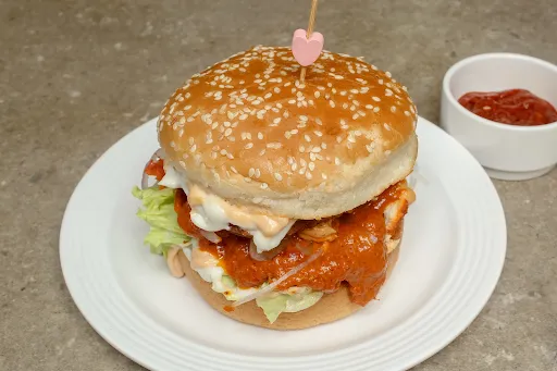 Butter Chicken Burger