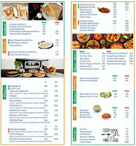 BM Foods menu 1