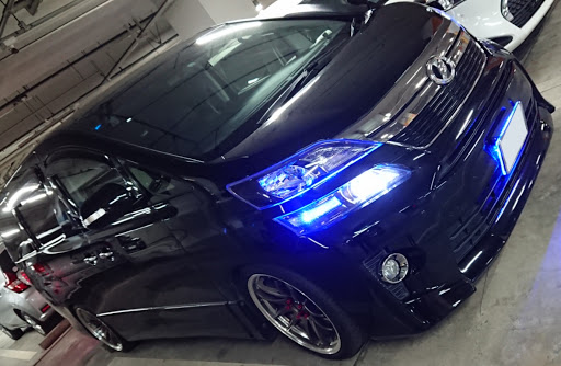 ヒロさんのヴェルファイアANH25W洗車の画像